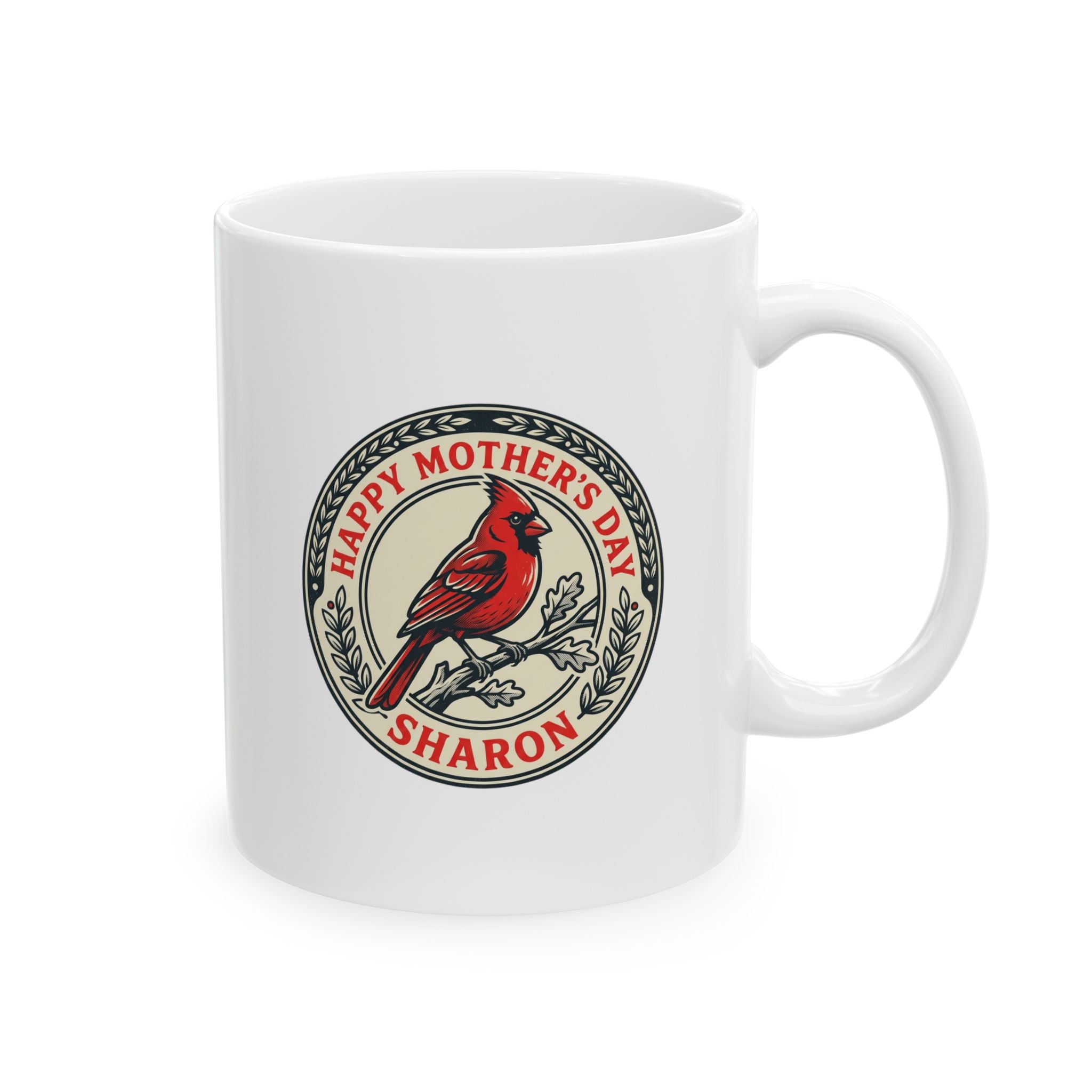 Mother's day northern cardinal mug