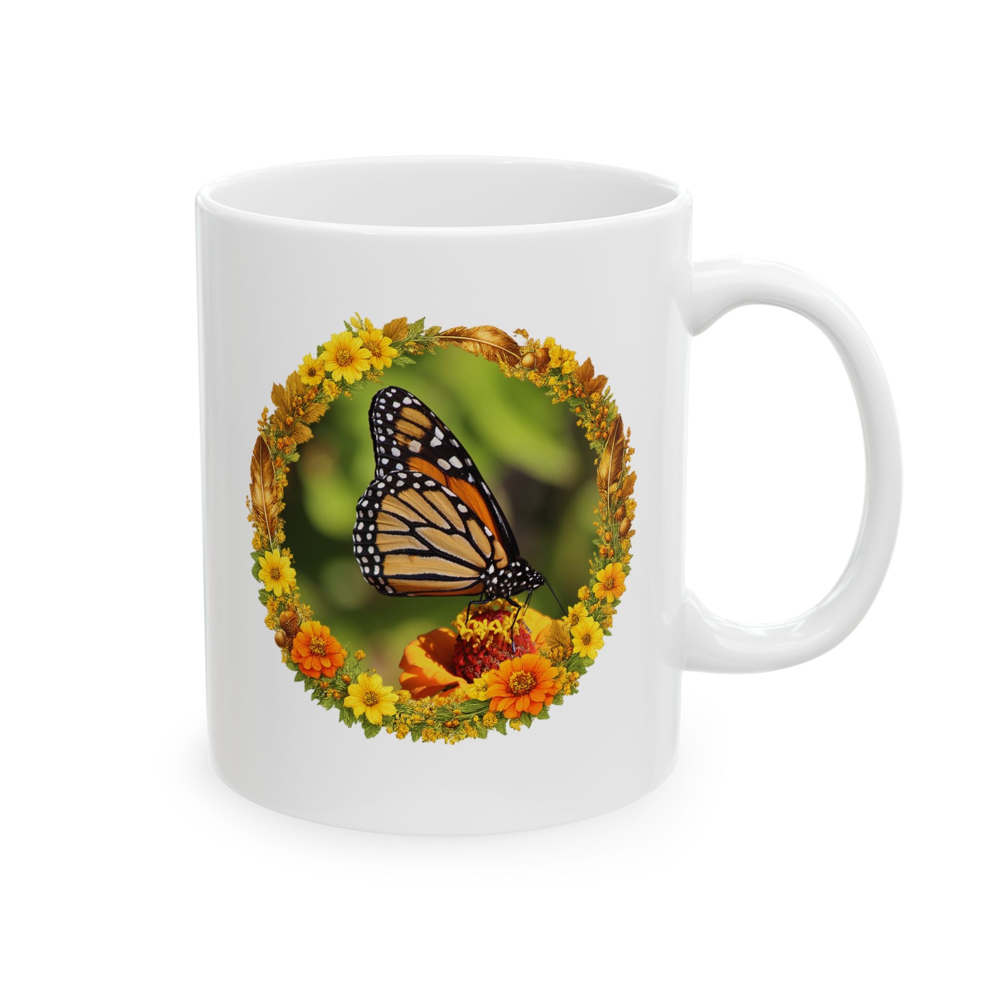 monarch butterfly mug