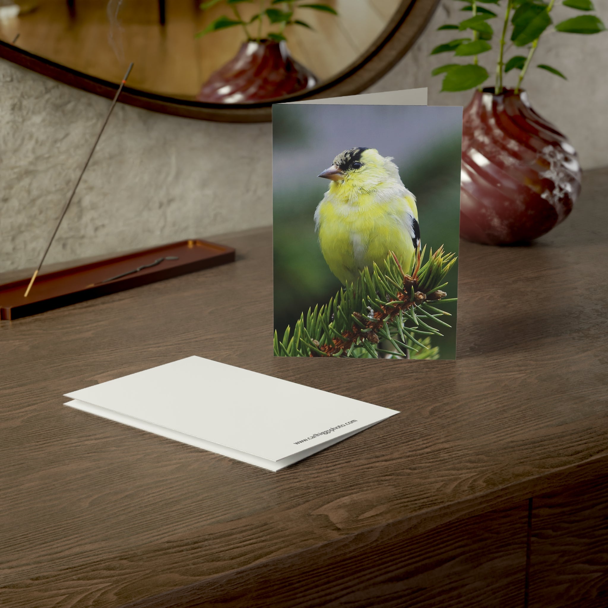 Goldfinch - Greeting Cards (1, 10, 30, and 50pcs)