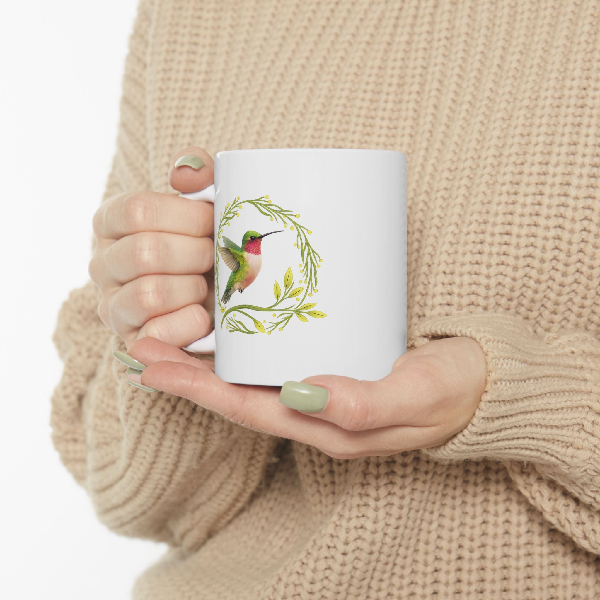 humming bird mug