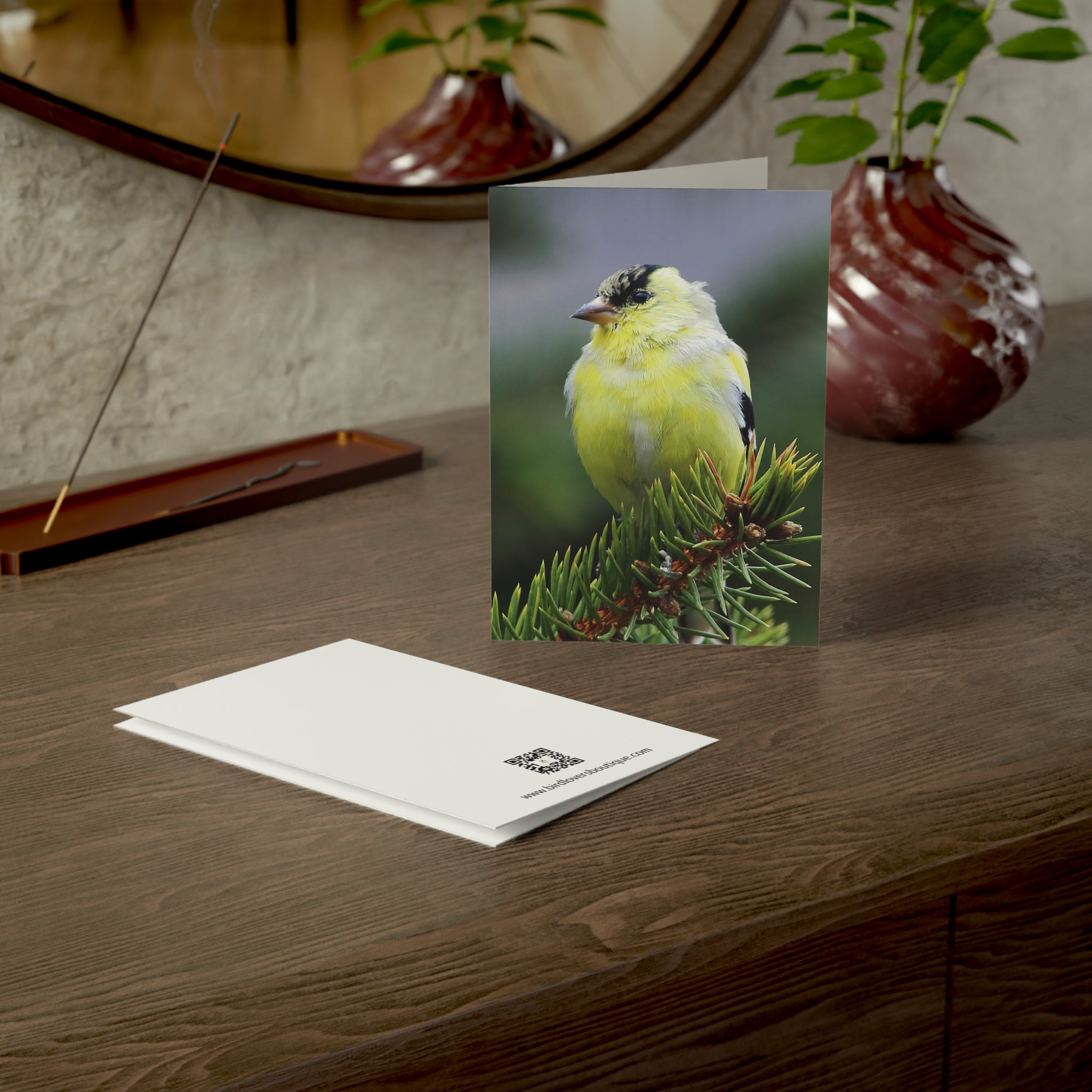 goldfinch greeting card