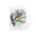 northern cardinal greeting card