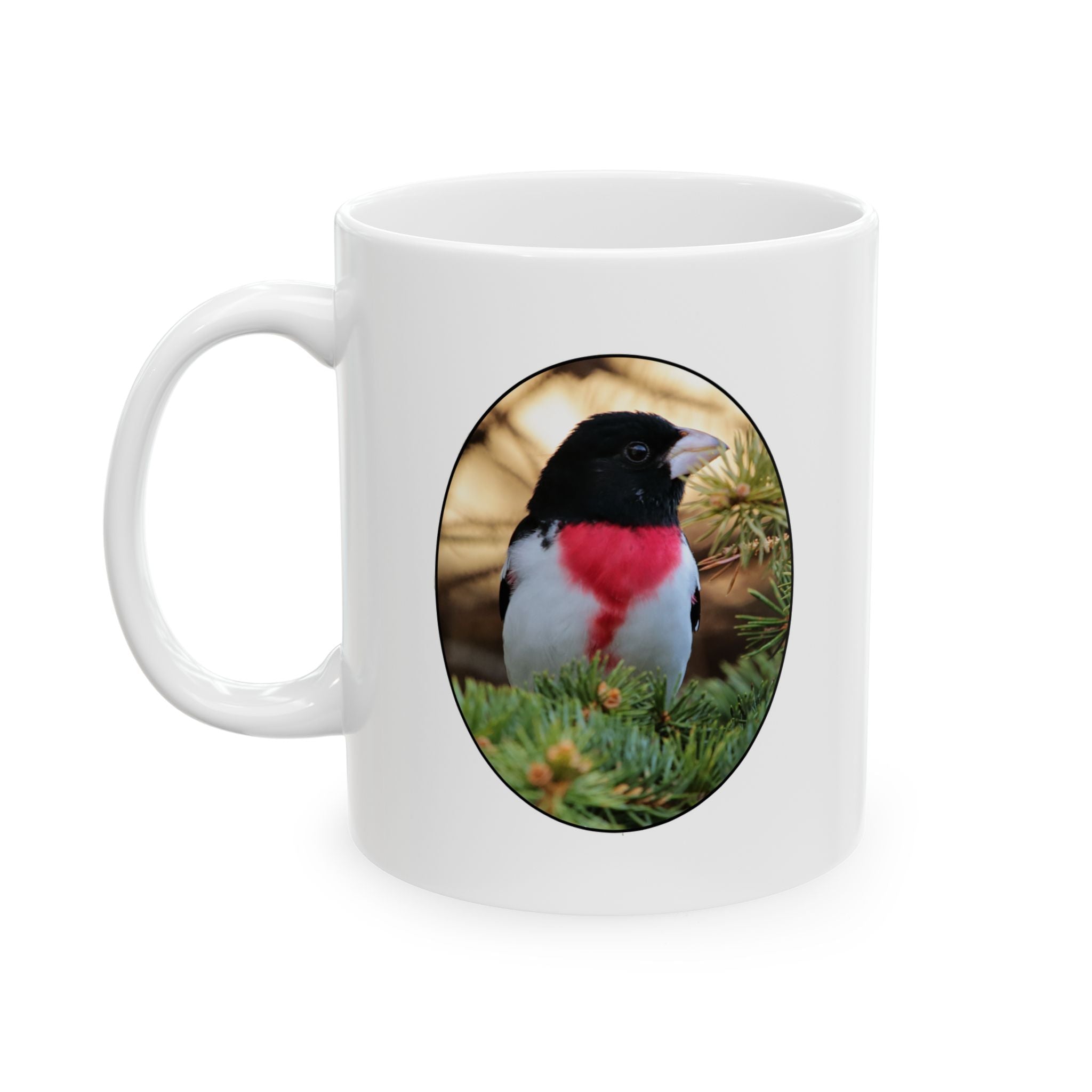 Red Breasted Grosbeak - 11oz Mug