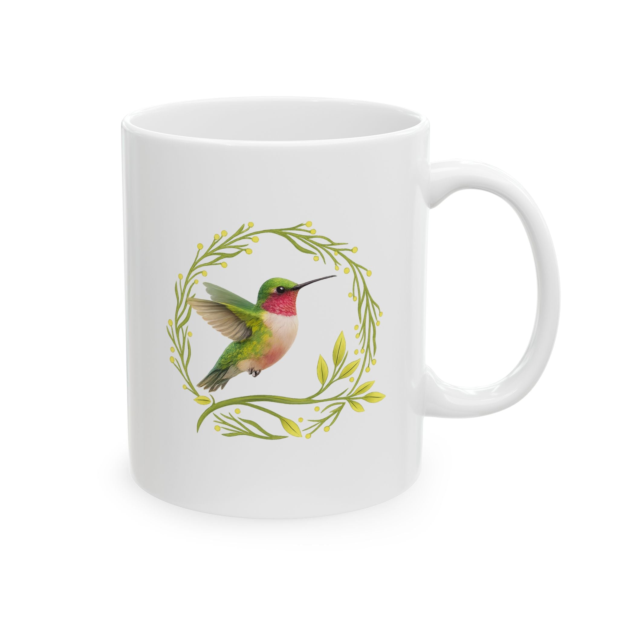 humming bird mug