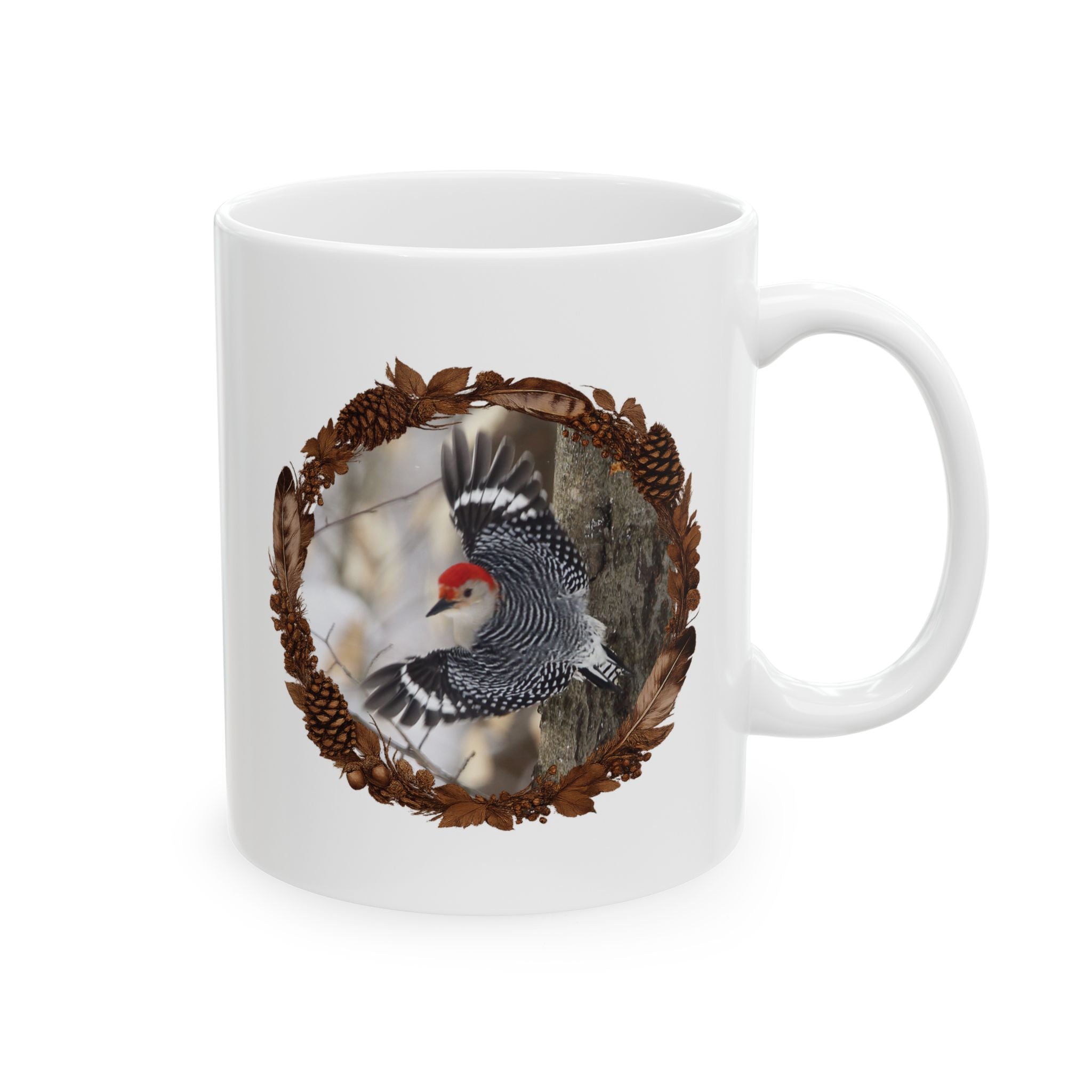 red-bellied woodpecker mug
