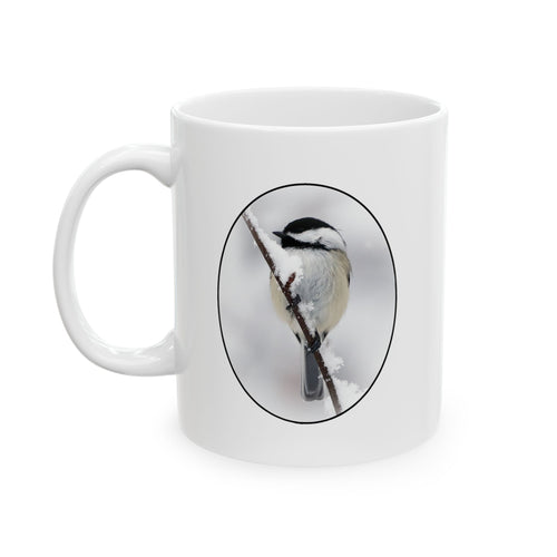Black Capped Chickadee - 11oz Mug