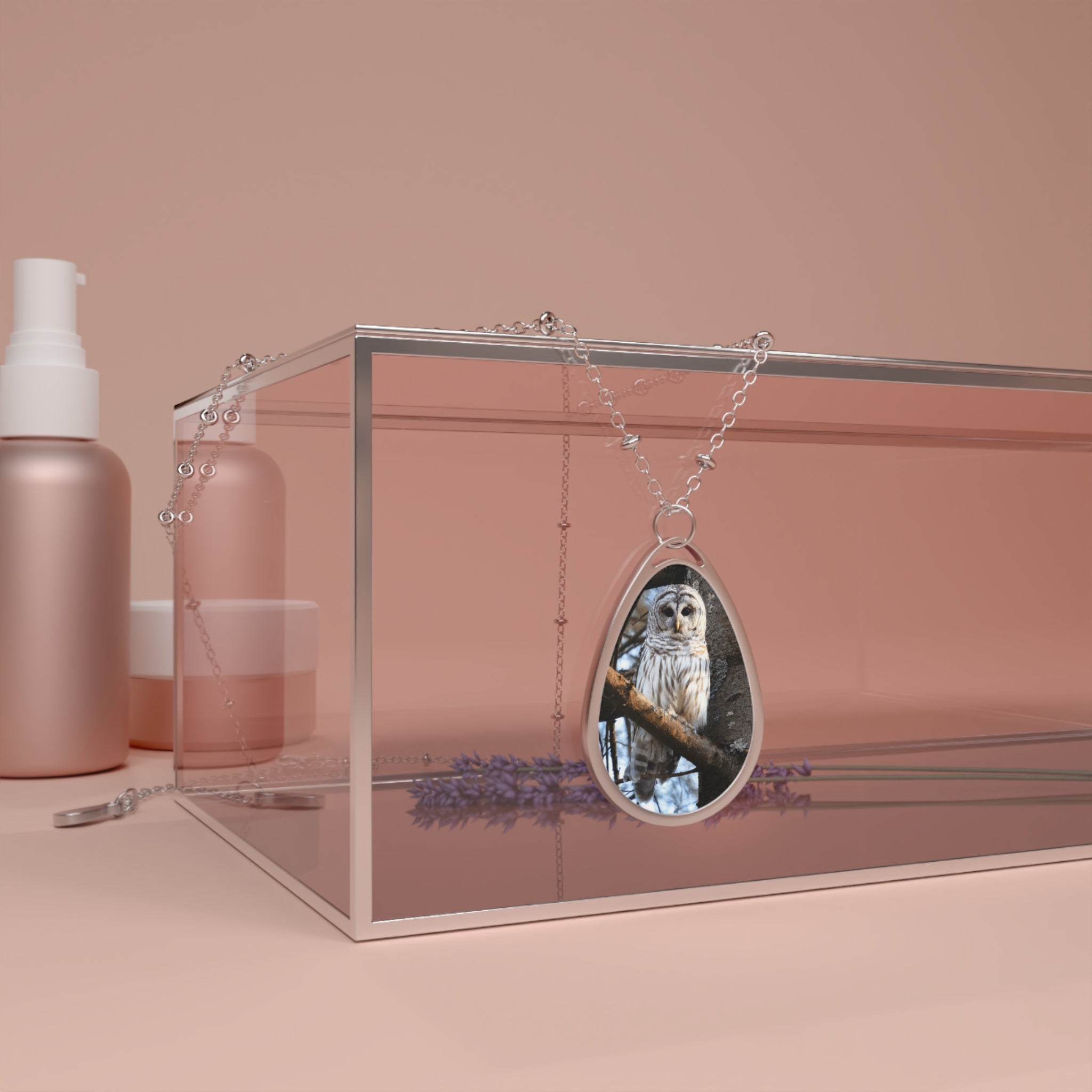 Barred Owl - Necklace