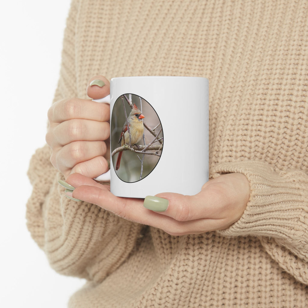 Northern Cardinal Female - 11oz Mug