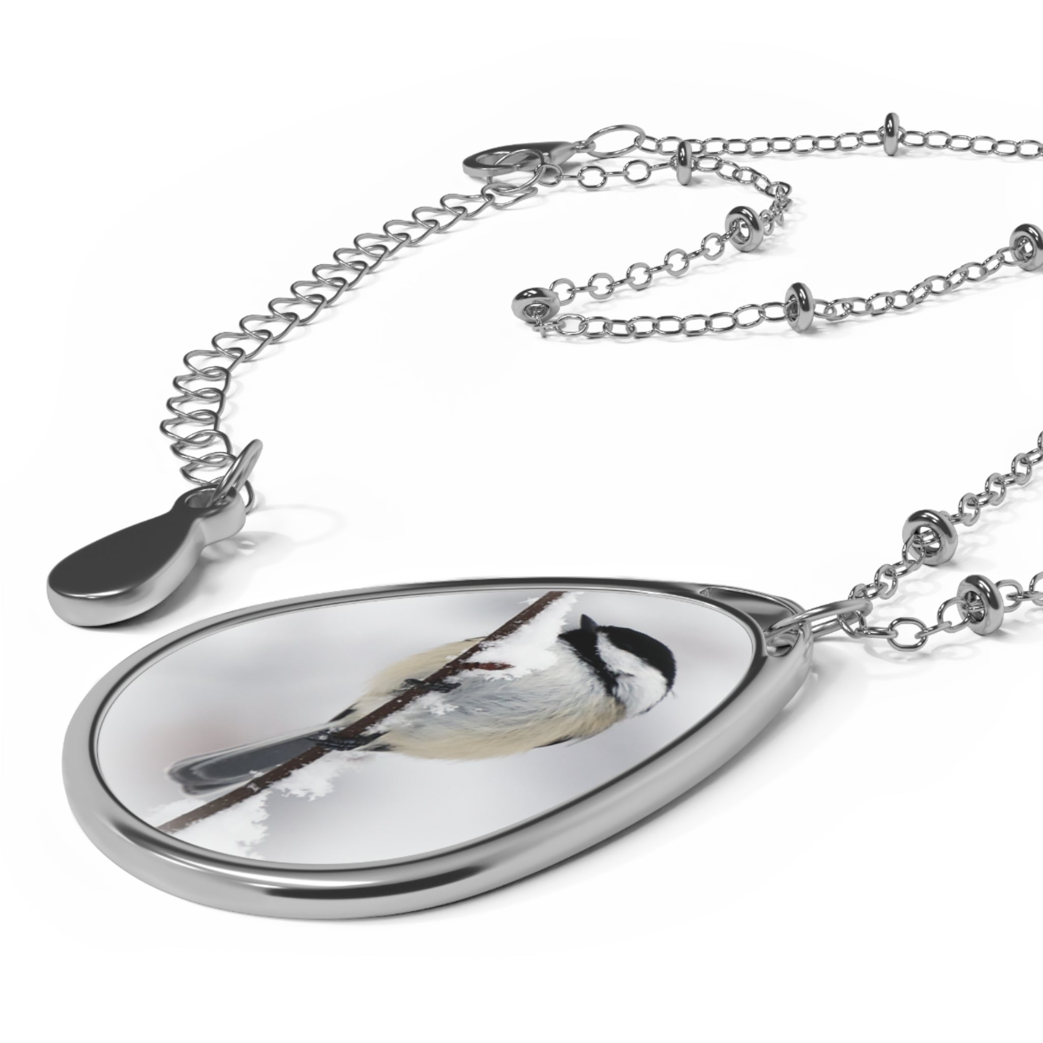 Chickadee necklace