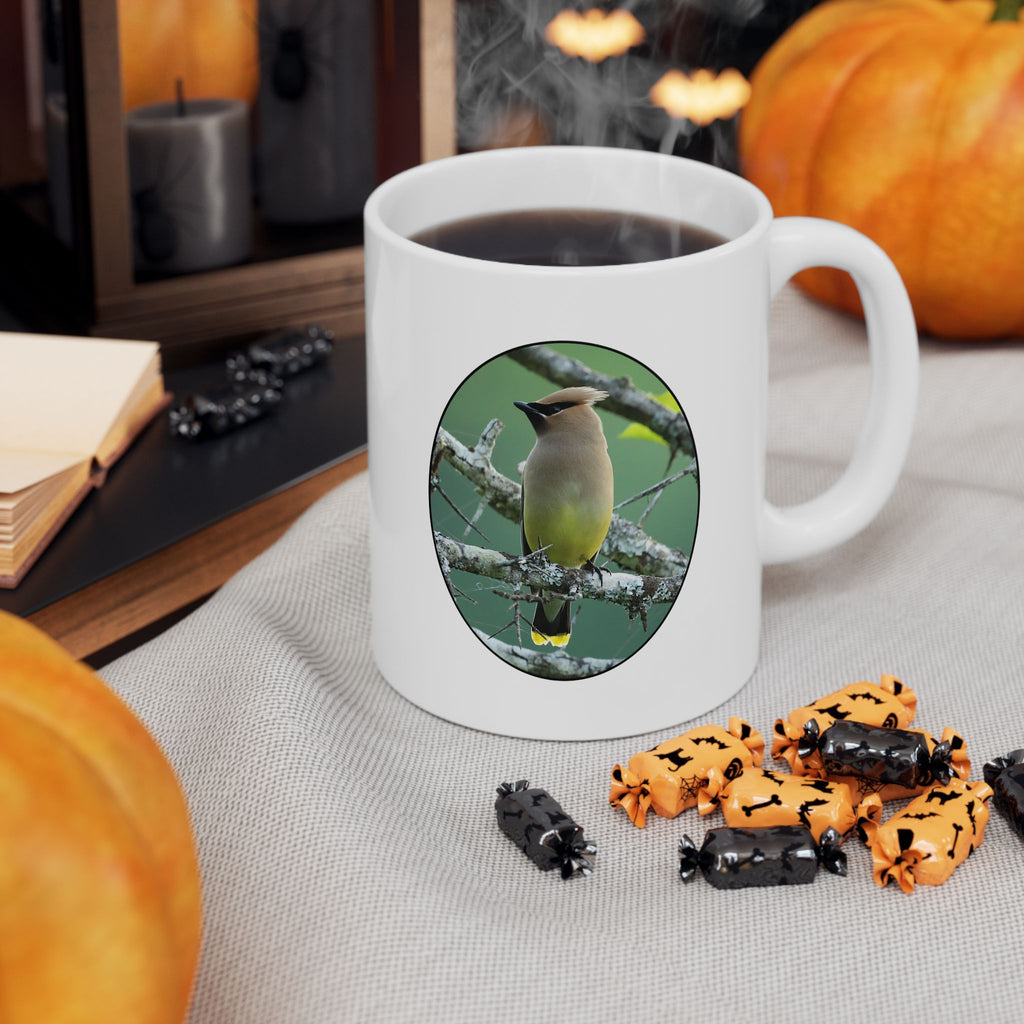 Cedar Waxwing - 11oz Mug