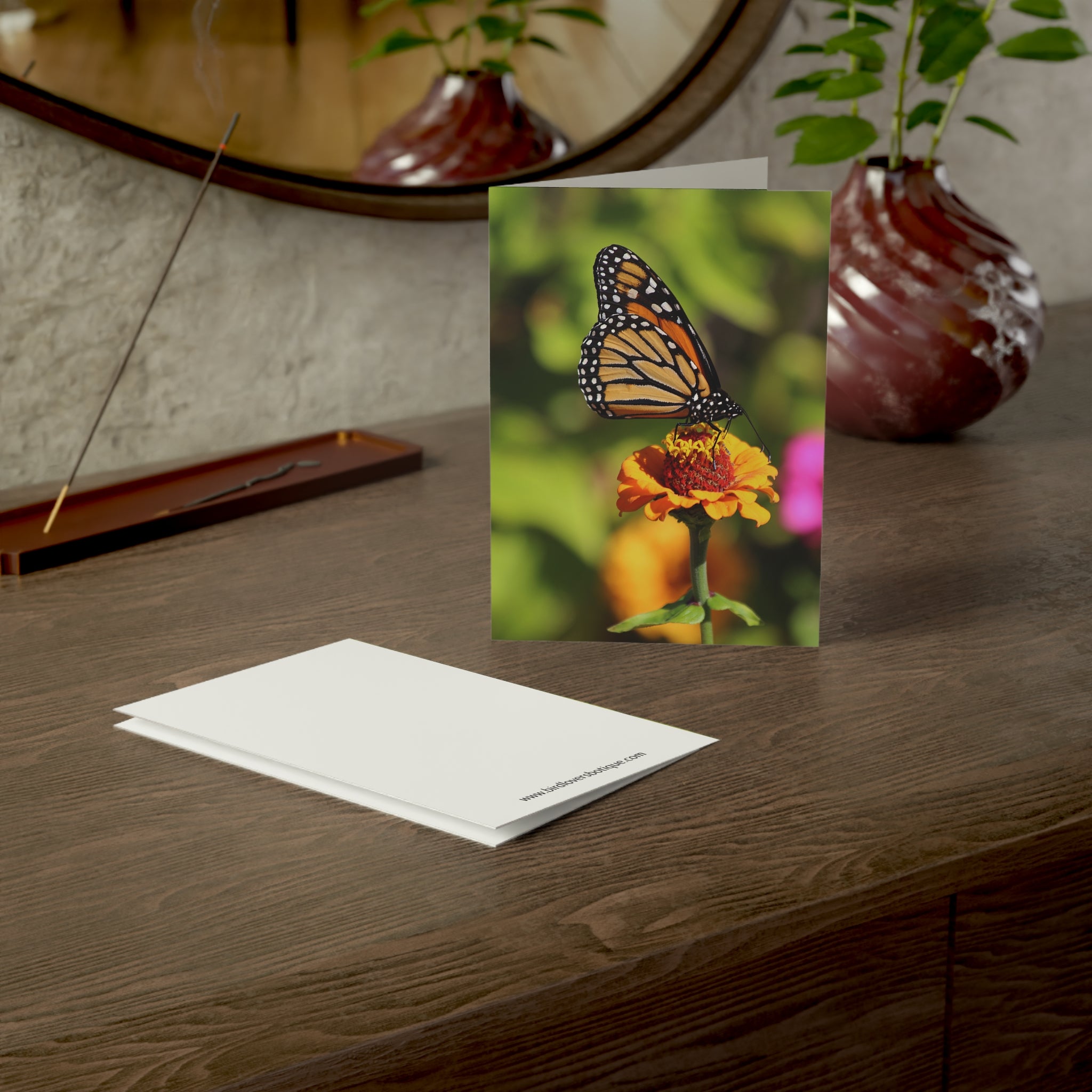 monarch butterfly greeting card