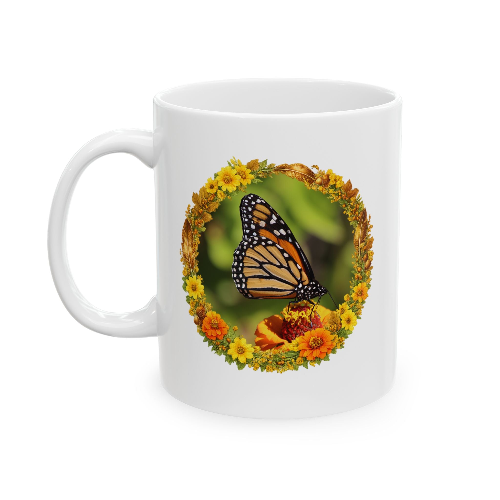 monarch butterfly mug