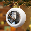 Barred Owl - Christmas Ball Ornament