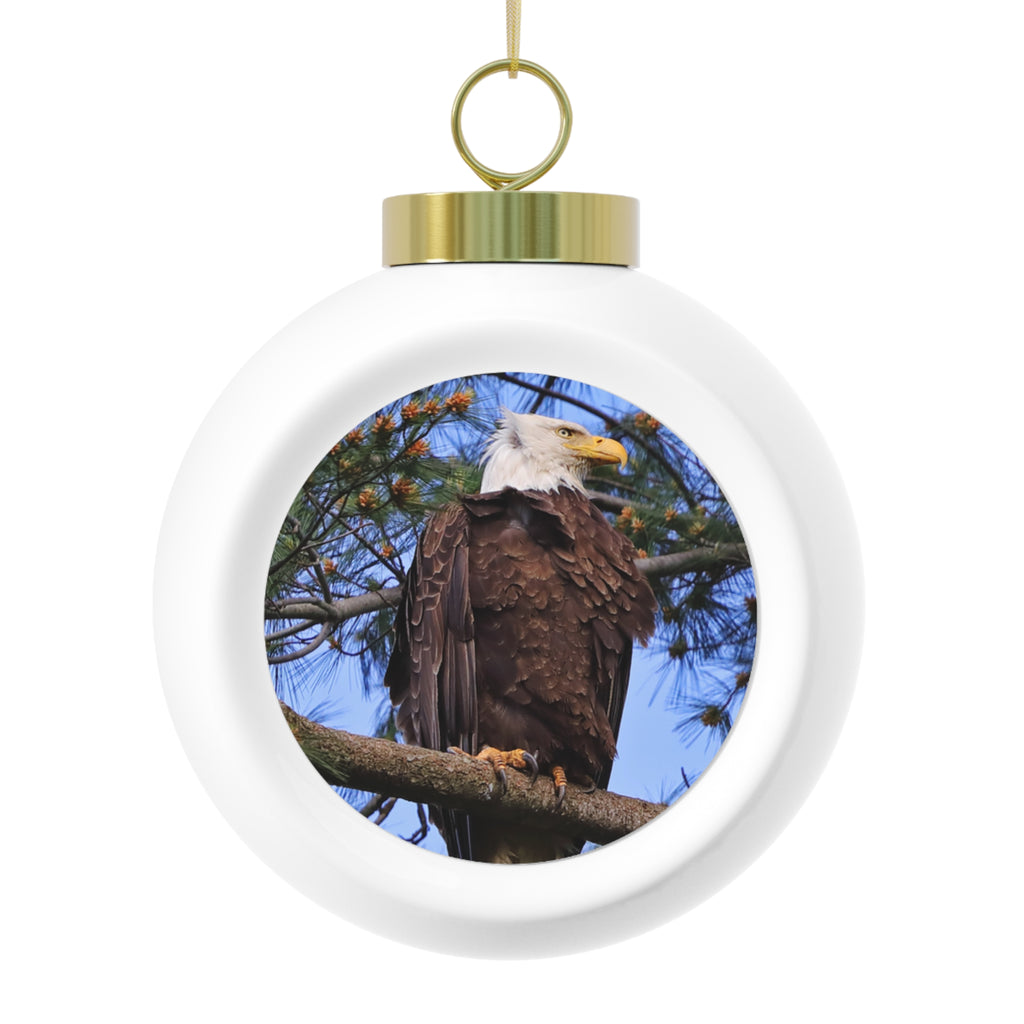 Bald Eagle - Christmas Ball Ornament