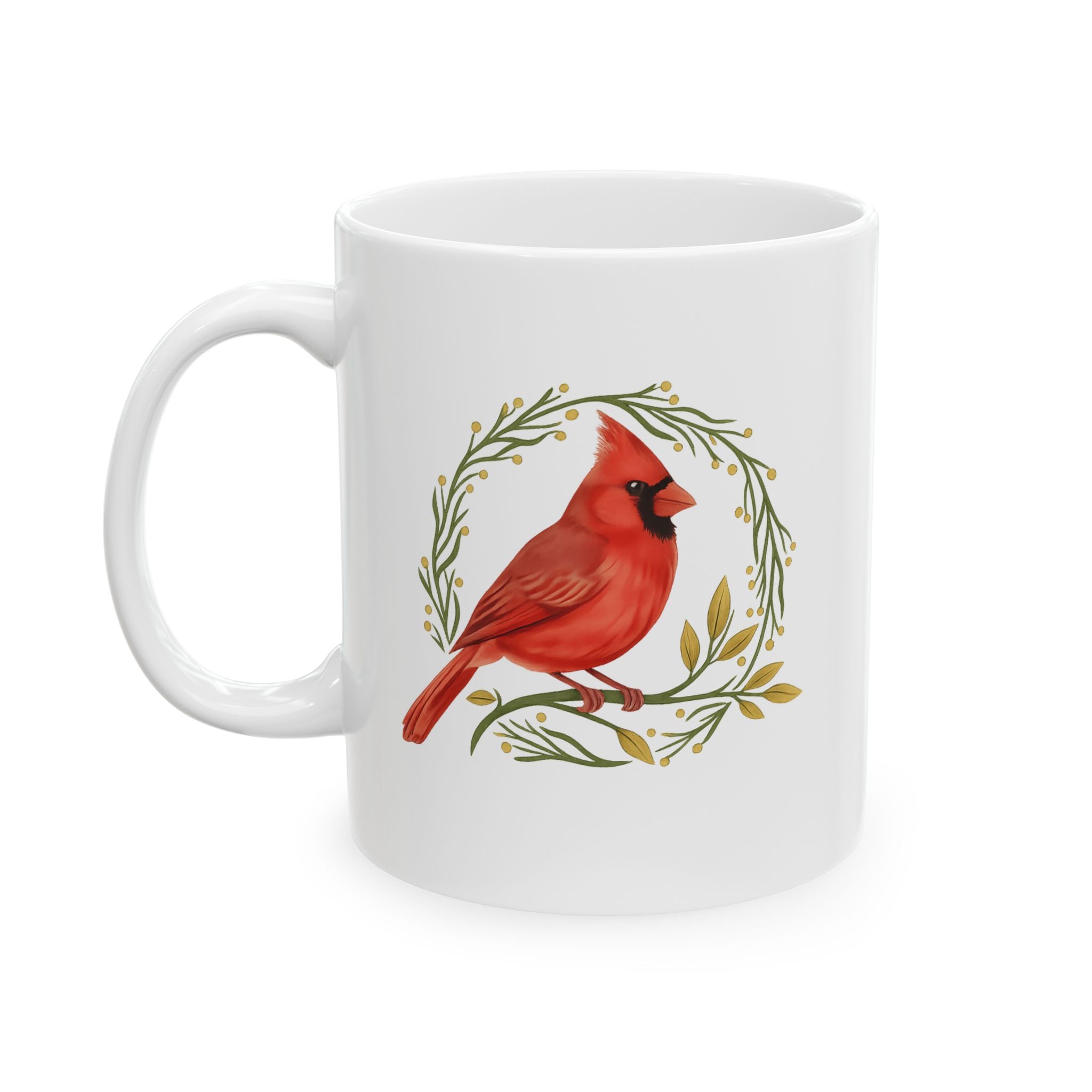 northern cardinal mug