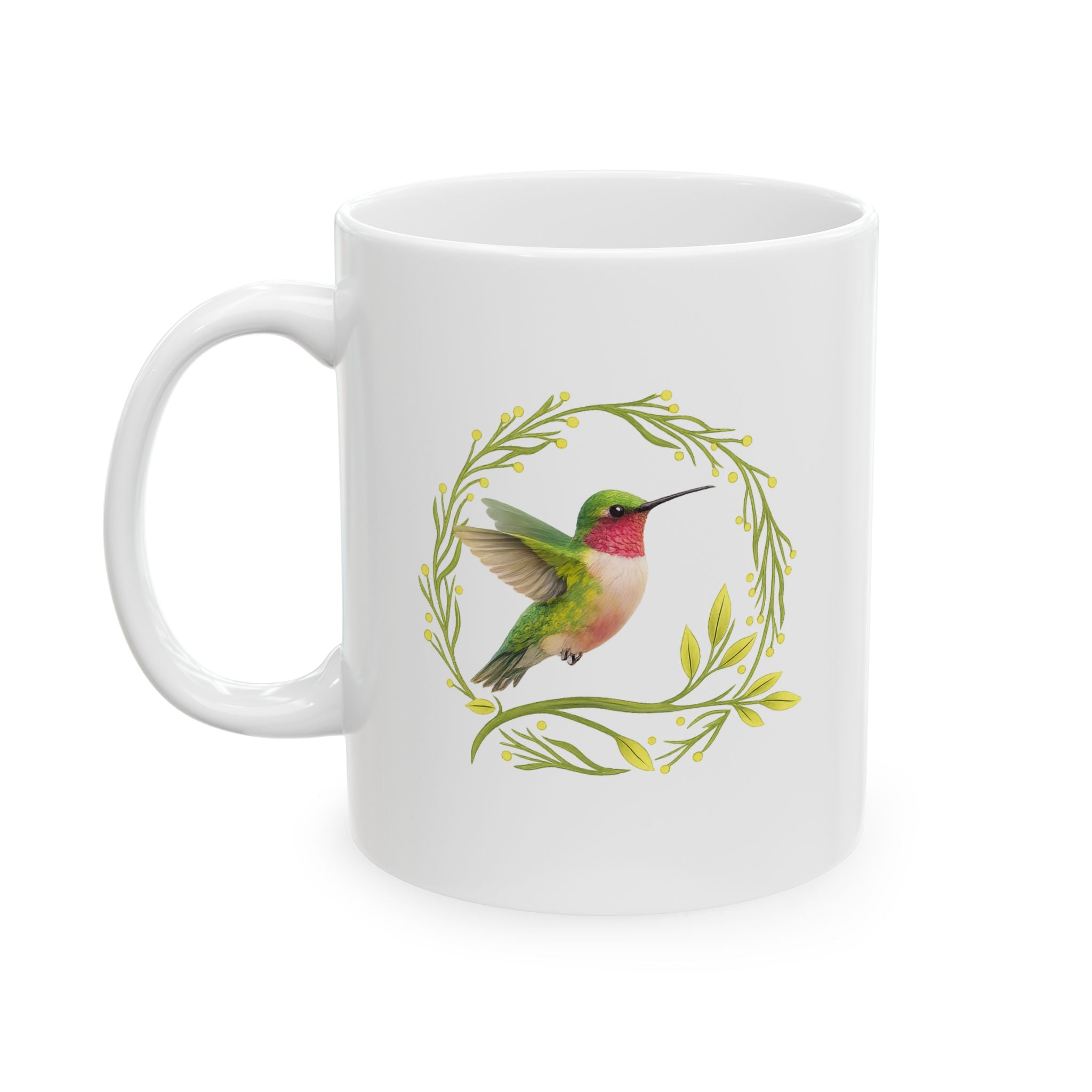 humming bird mug