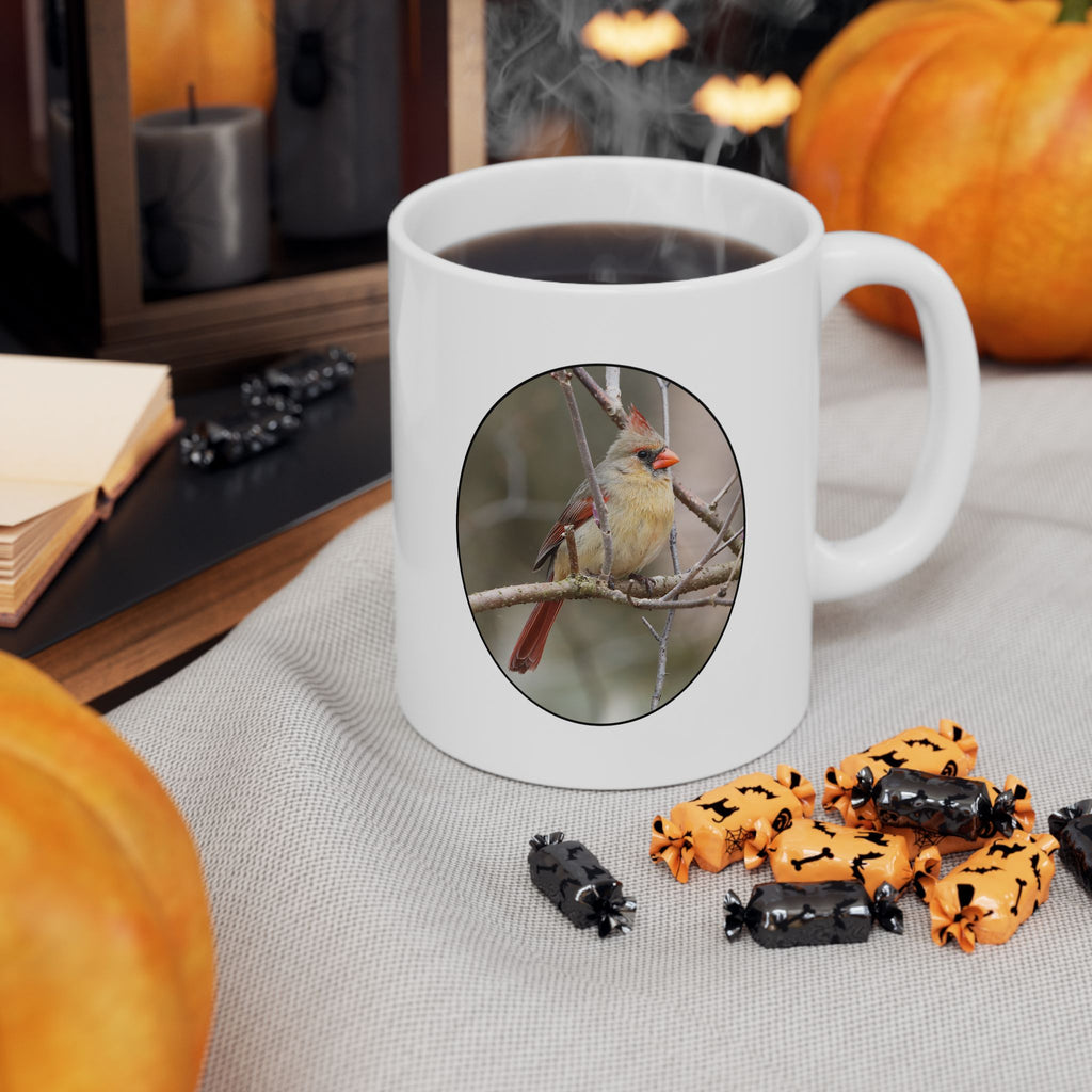 Northern Cardinal Female - 11oz Mug
