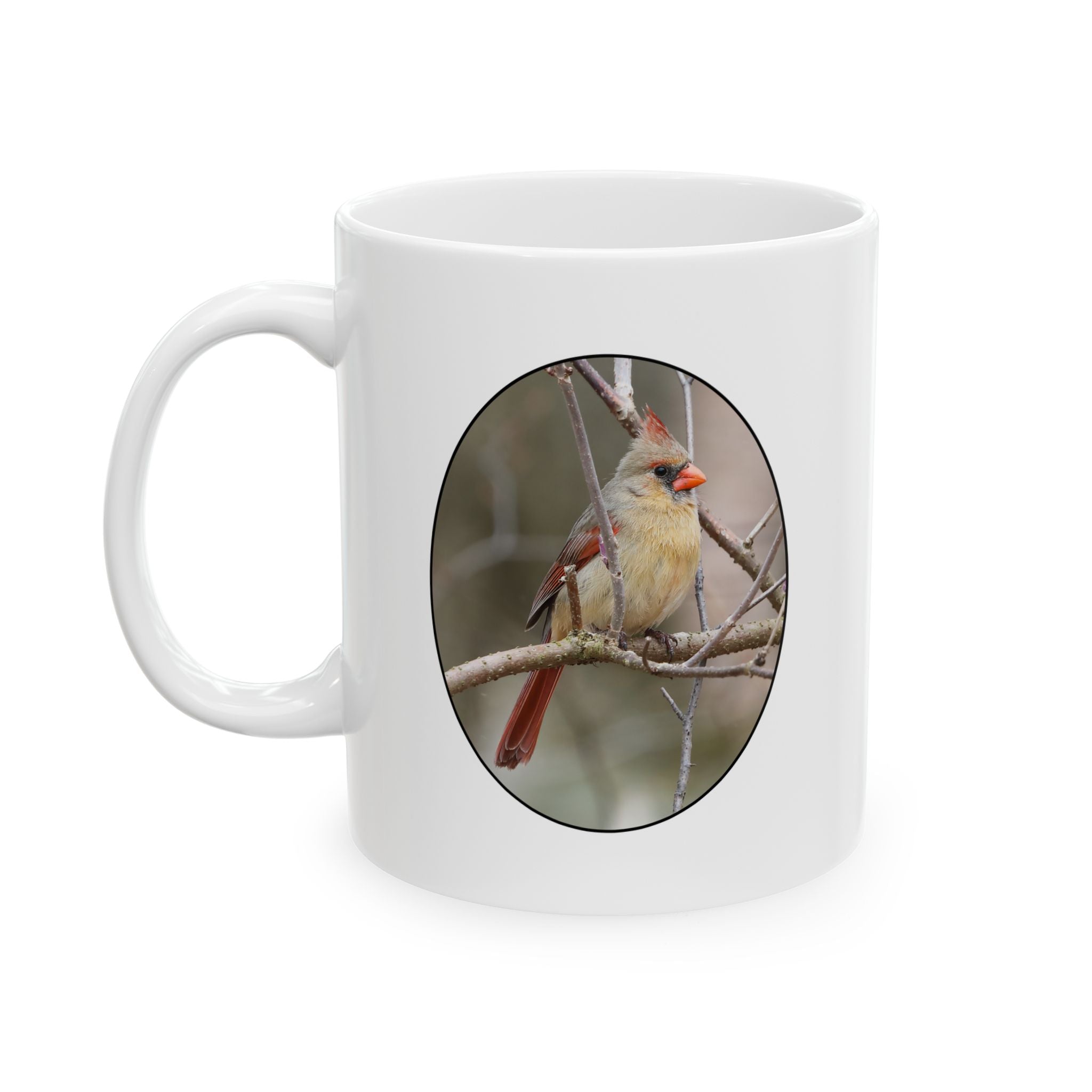 Northern Cardinal (female) - 11oz Mug